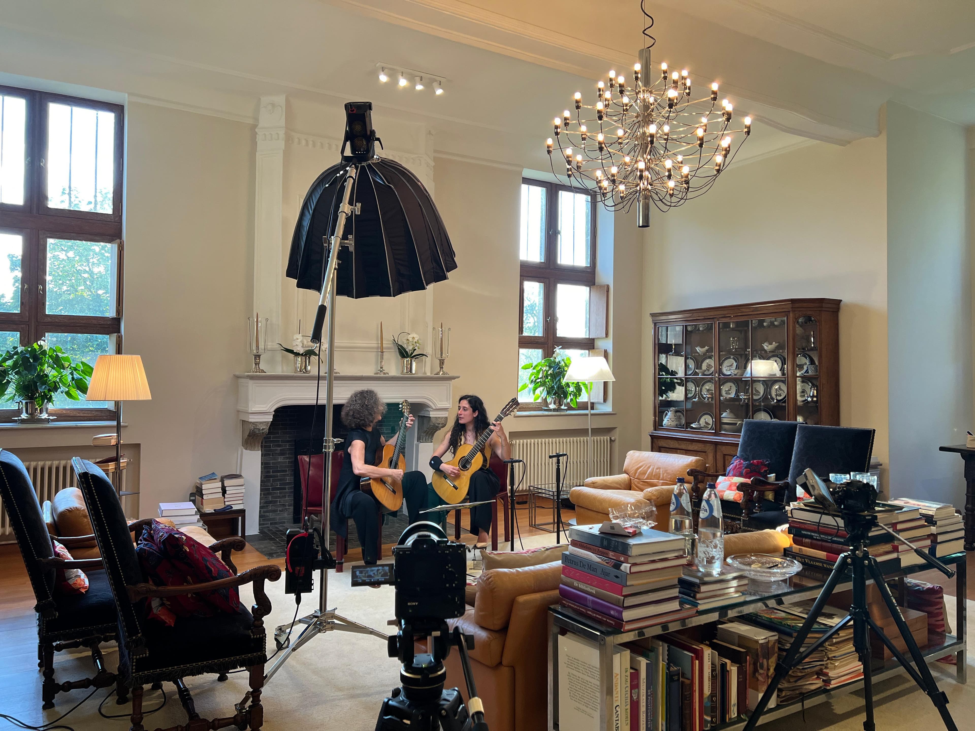 Behind the scenes photo 2 from Music Gardens project